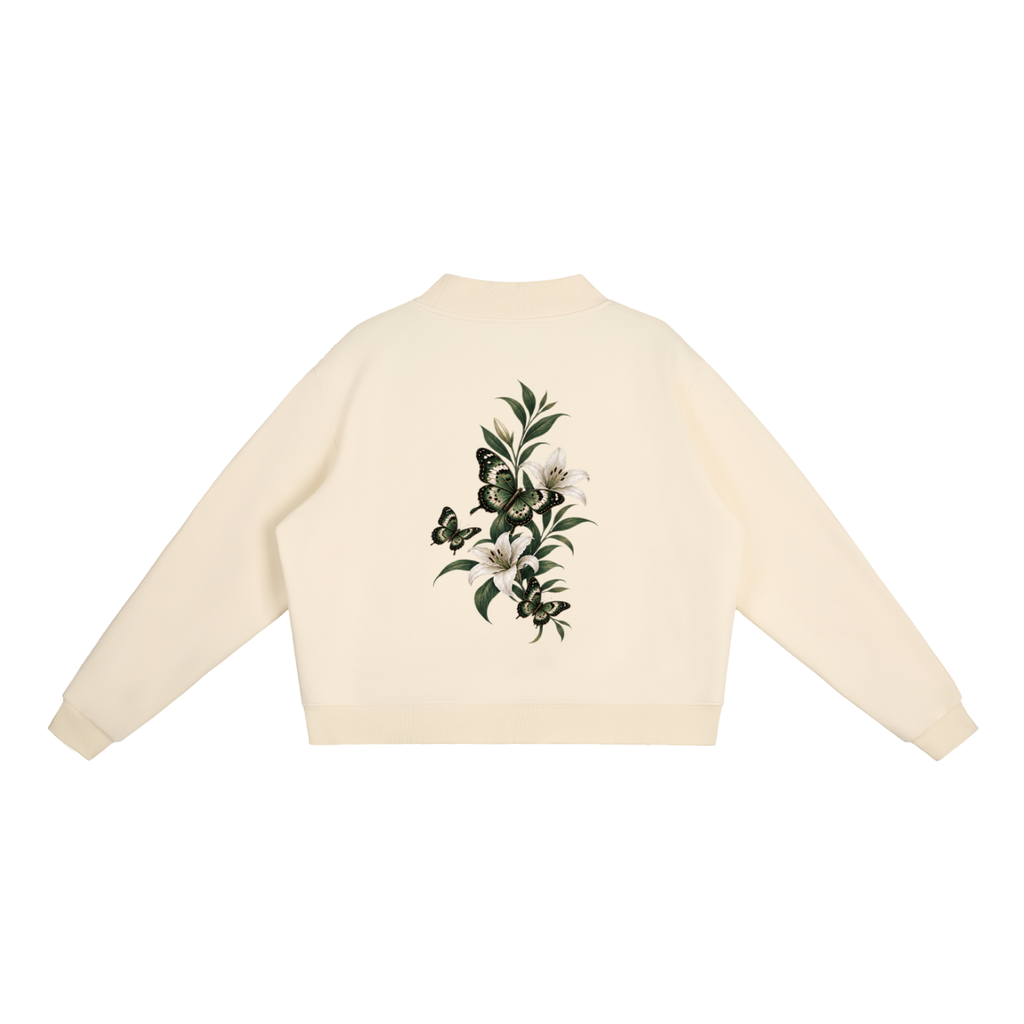 WARX Fleece Mock-Neck Crew Sweatshirt