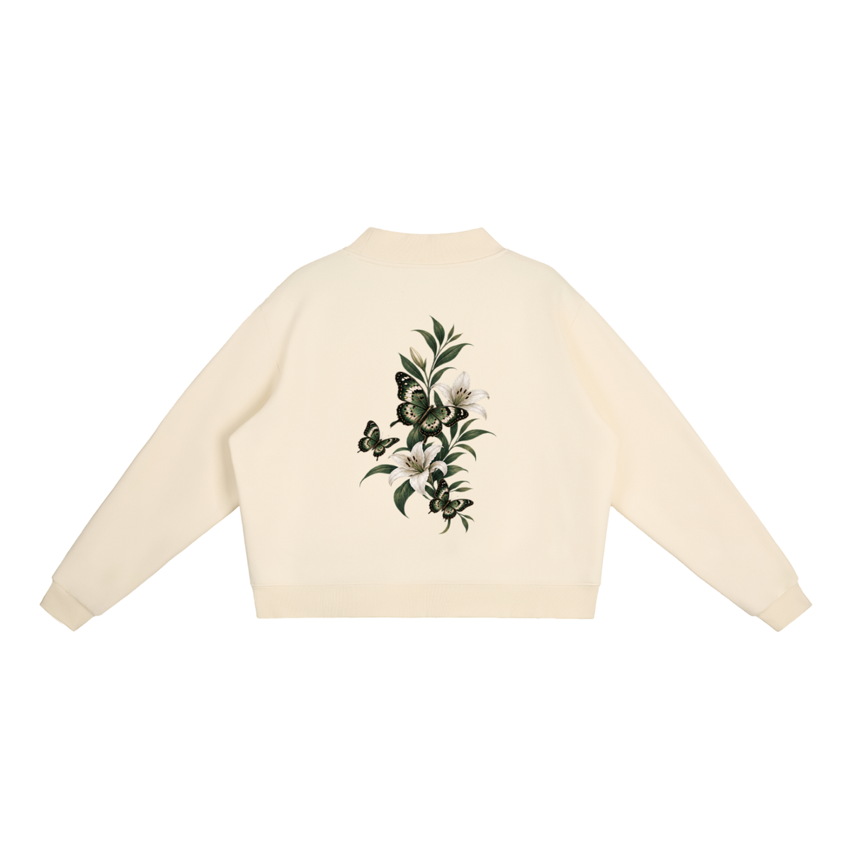 WARX Fleece Mock-Neck Crew Sweatshirt
