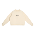 WARX Fleece Mock-Neck Crew Sweatshirt