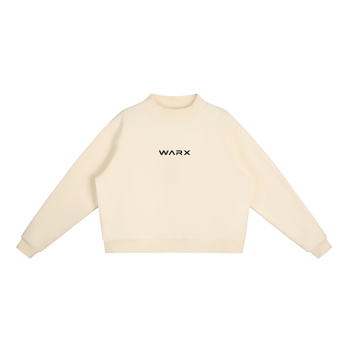 WARX Fleece Mock-Neck Crew Sweatshirt