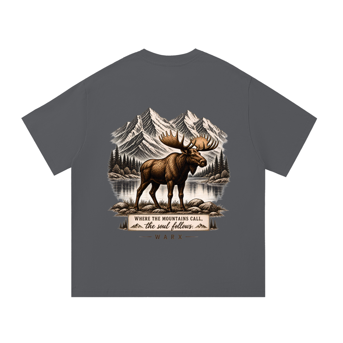 Moose & Mountain — WARX Unisex T-Shirt