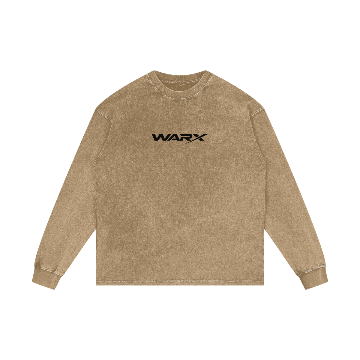 WARX Acid Wash Oversize Long Sleeve T-Shirt