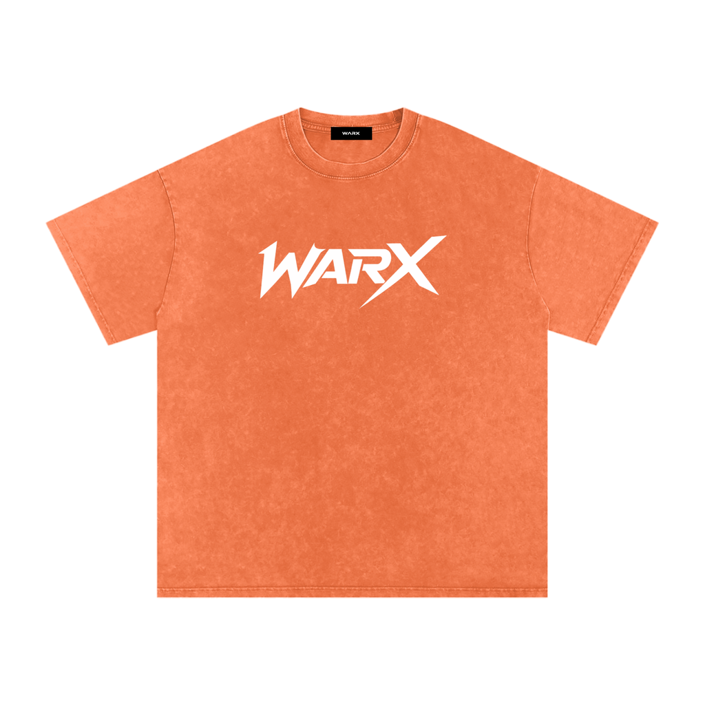 WARX Snow Washed Oversized Cotton T-Shirt