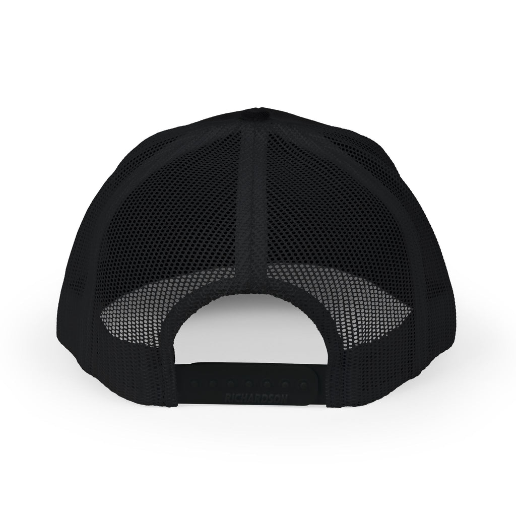 WARX Snapback Trucker Cap — Black Mesh Adjustable Hat