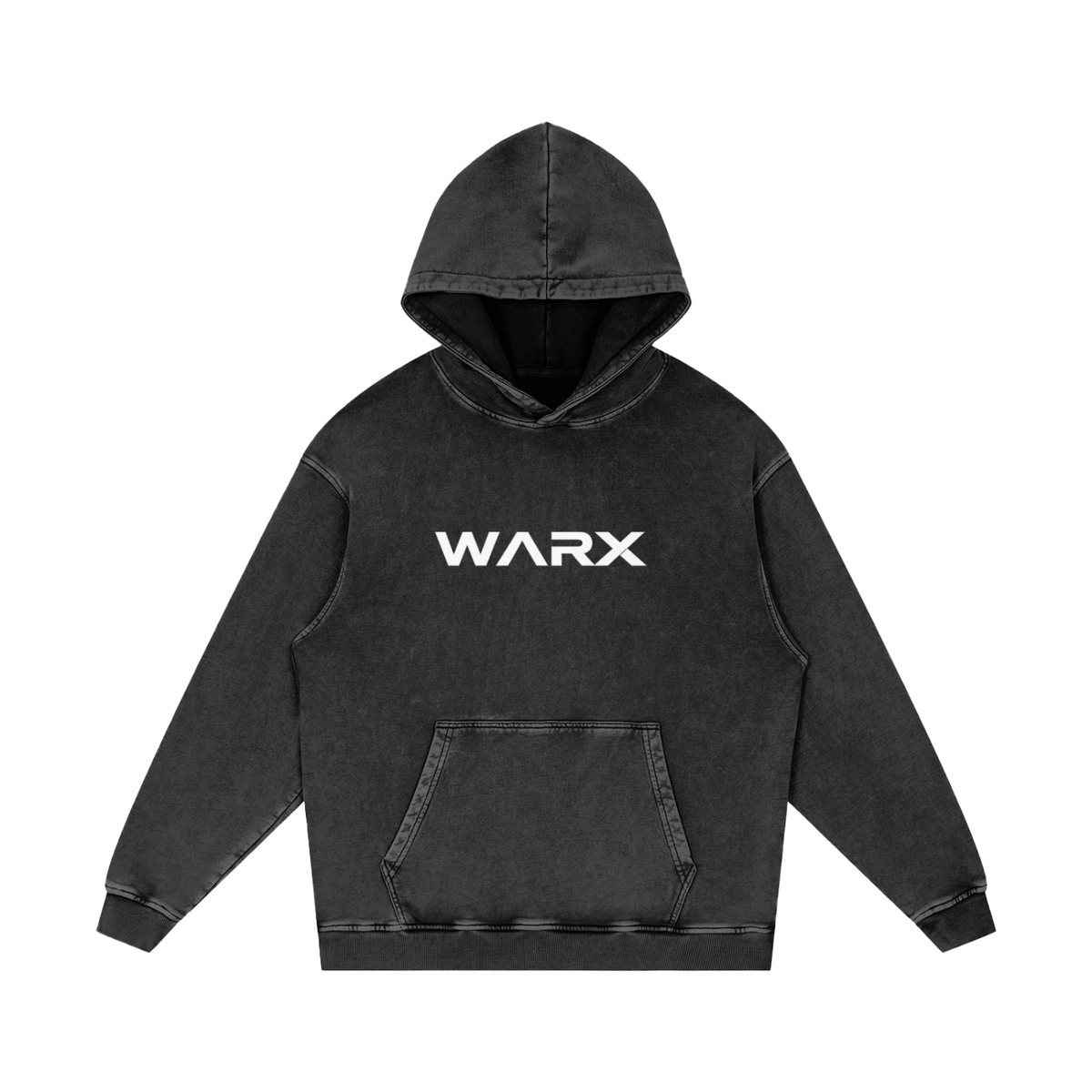 WARX Snow Washed Cotton Hoodie