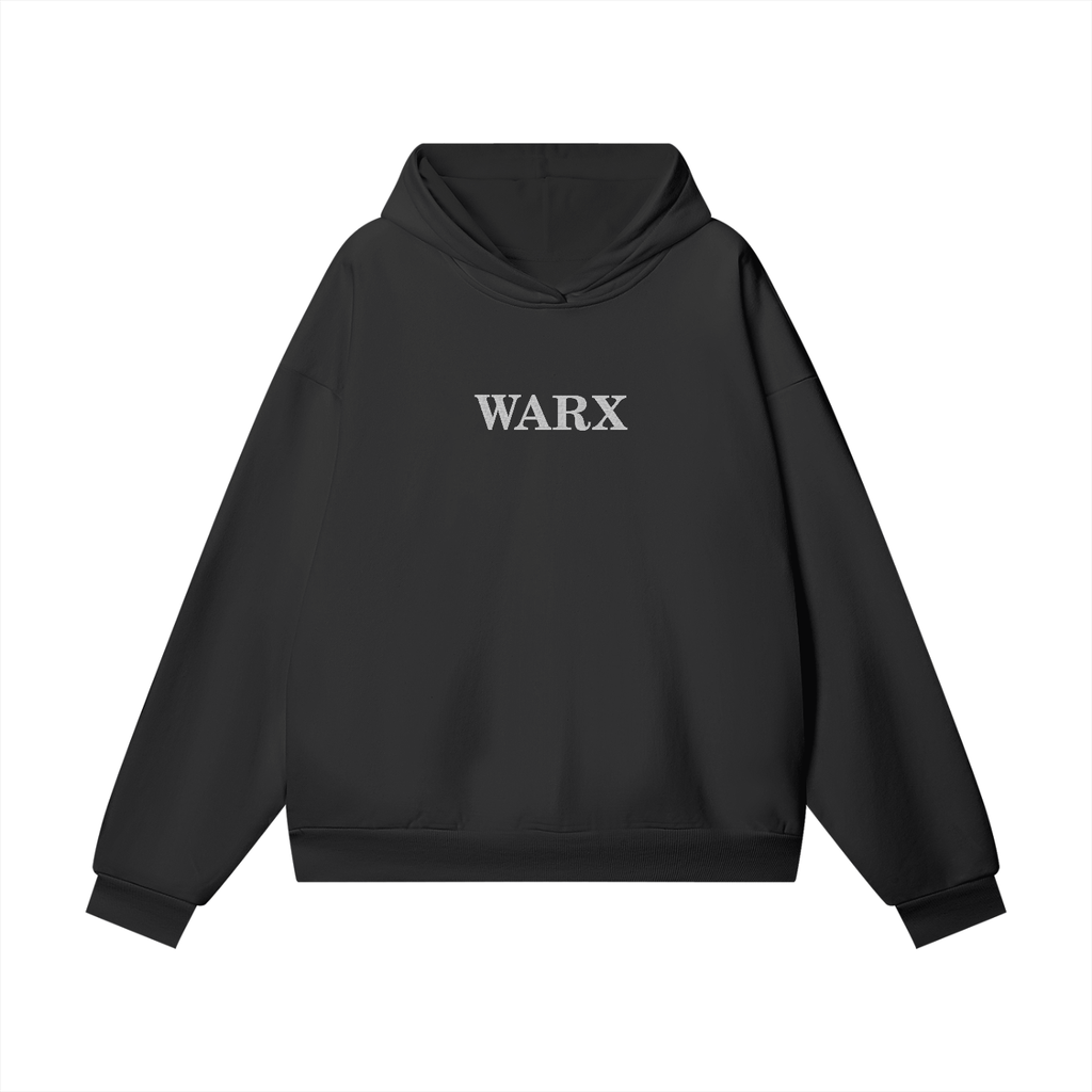 WARX Embroidered Heavyweight Hidden Pocket Fleece Hoodie