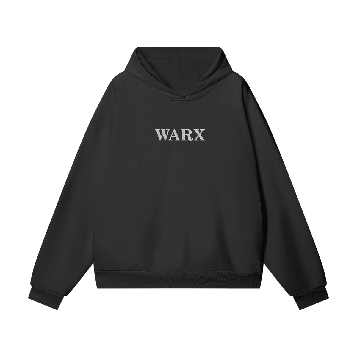 WARX Embroidered Heavyweight Hidden Pocket Fleece Hoodie