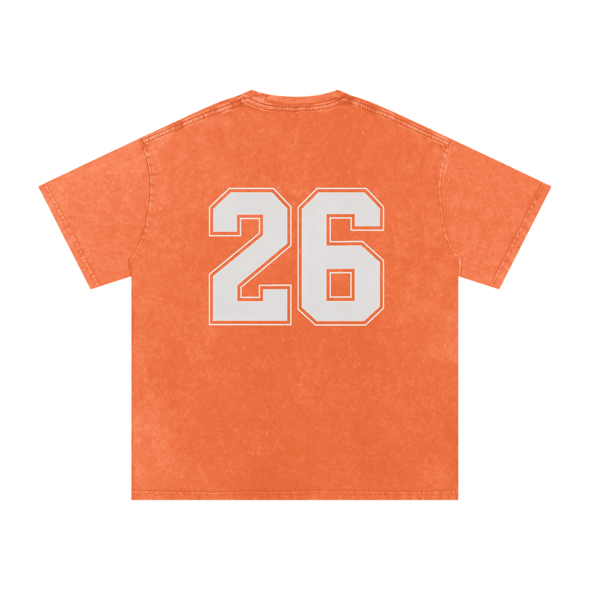 WARX Snow Washed Oversized Cotton T-Shirt
