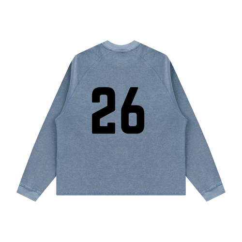 Unisex Vintage Wash Boxy  Waffle T-Shirt
