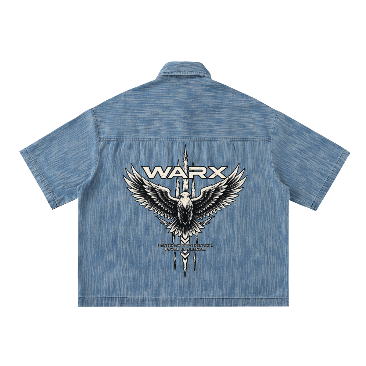 WARX Distressed Wash Short-Sleeve Shirt