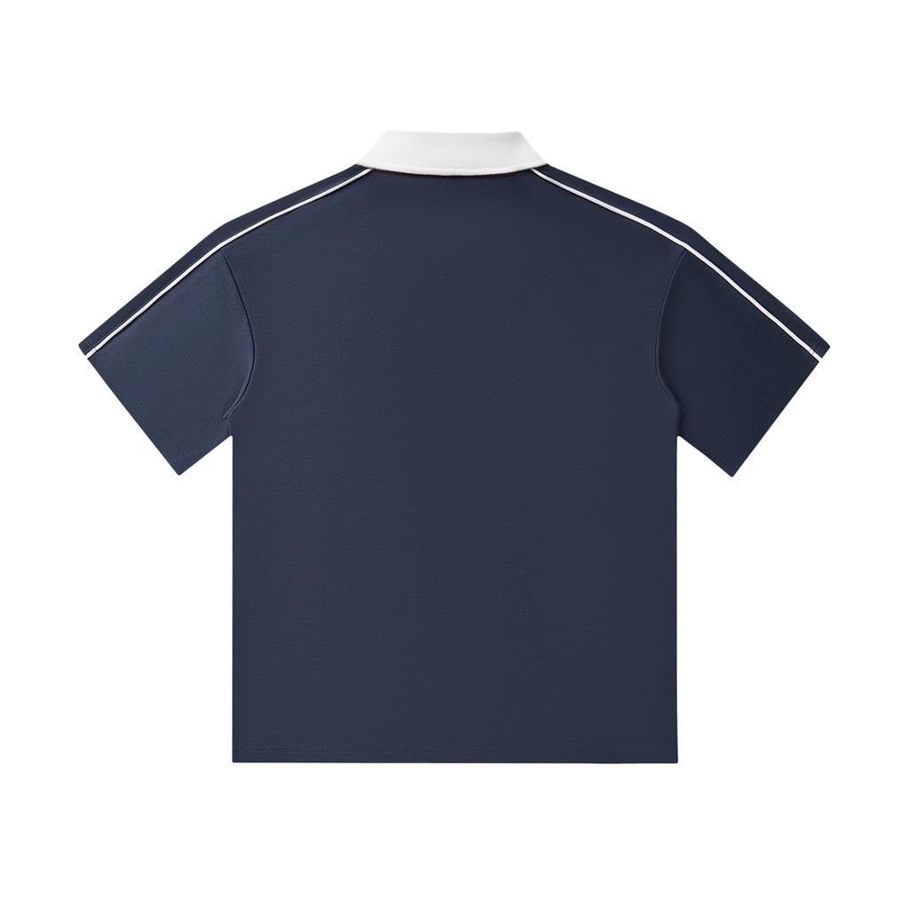 WARX Collar Short-Sleeve Polo Shirt