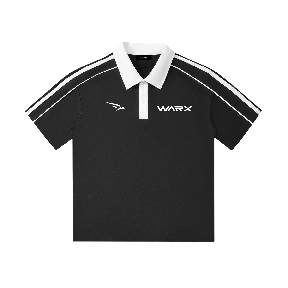 WARX Collar Short-Sleeve Polo Shirt