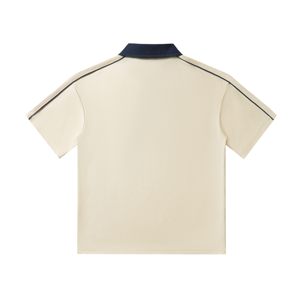 WARX Collar Short-Sleeve Polo Shirt