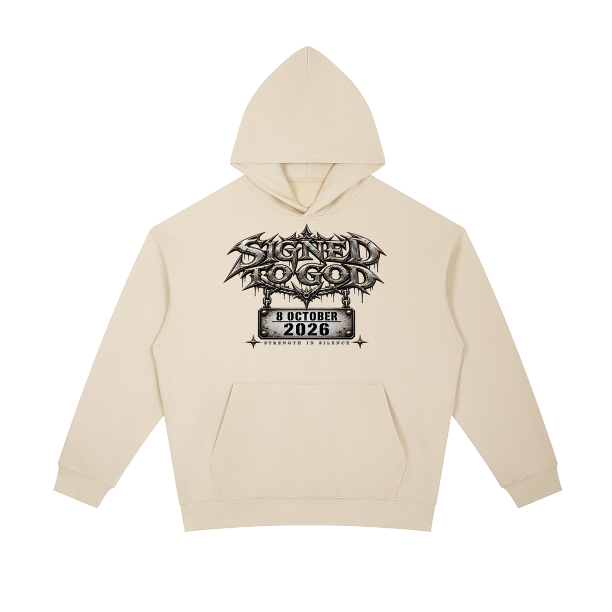 SIGNED TO GOD — 8 OCTOBER 2026 Hoodie
