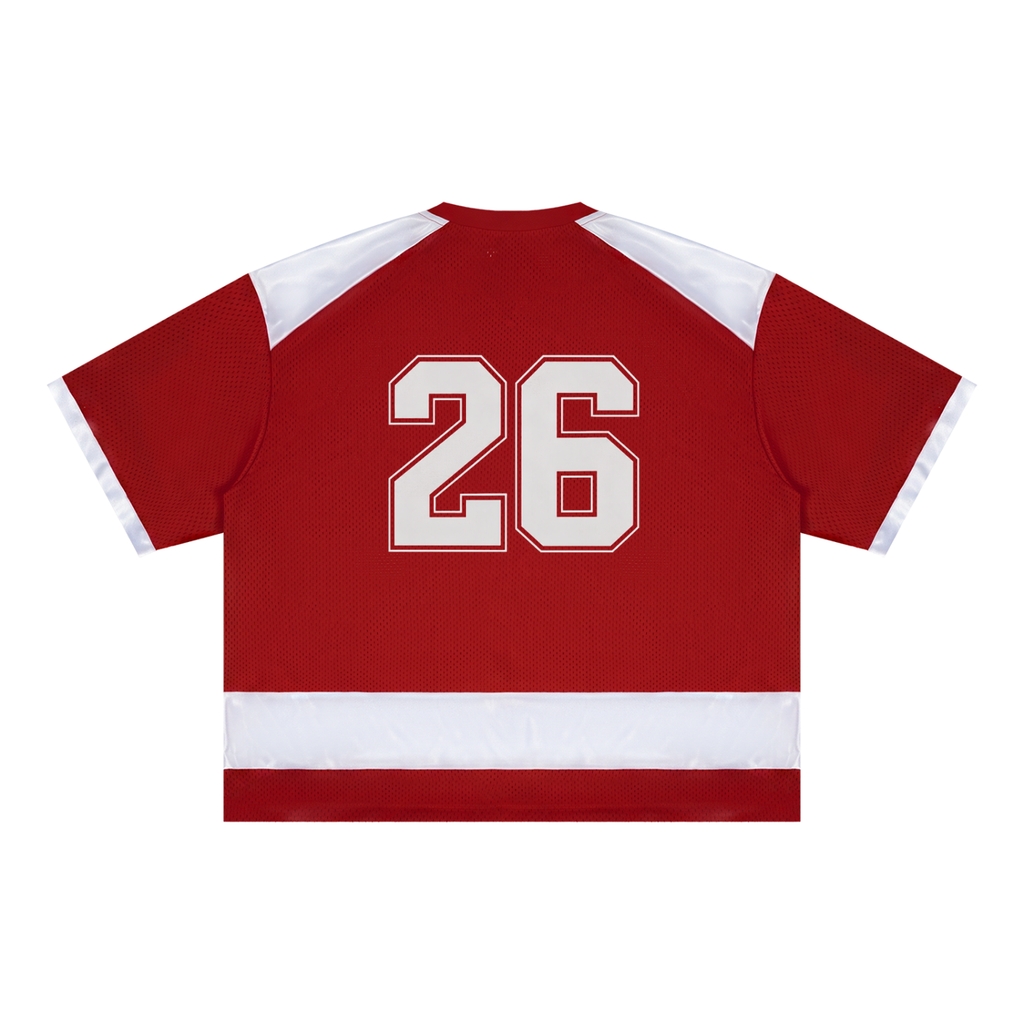 WARX Raglan Sleeve Mesh Boxy T-Shirt