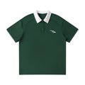 WARX Contrast Collar Raglan Polo Shirt