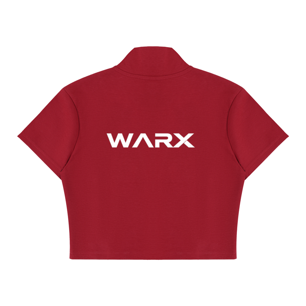 WARX Women’s Cropped Full Zip Tee