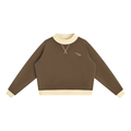 Women’s Mock Neck Crewneck Sweatshirt