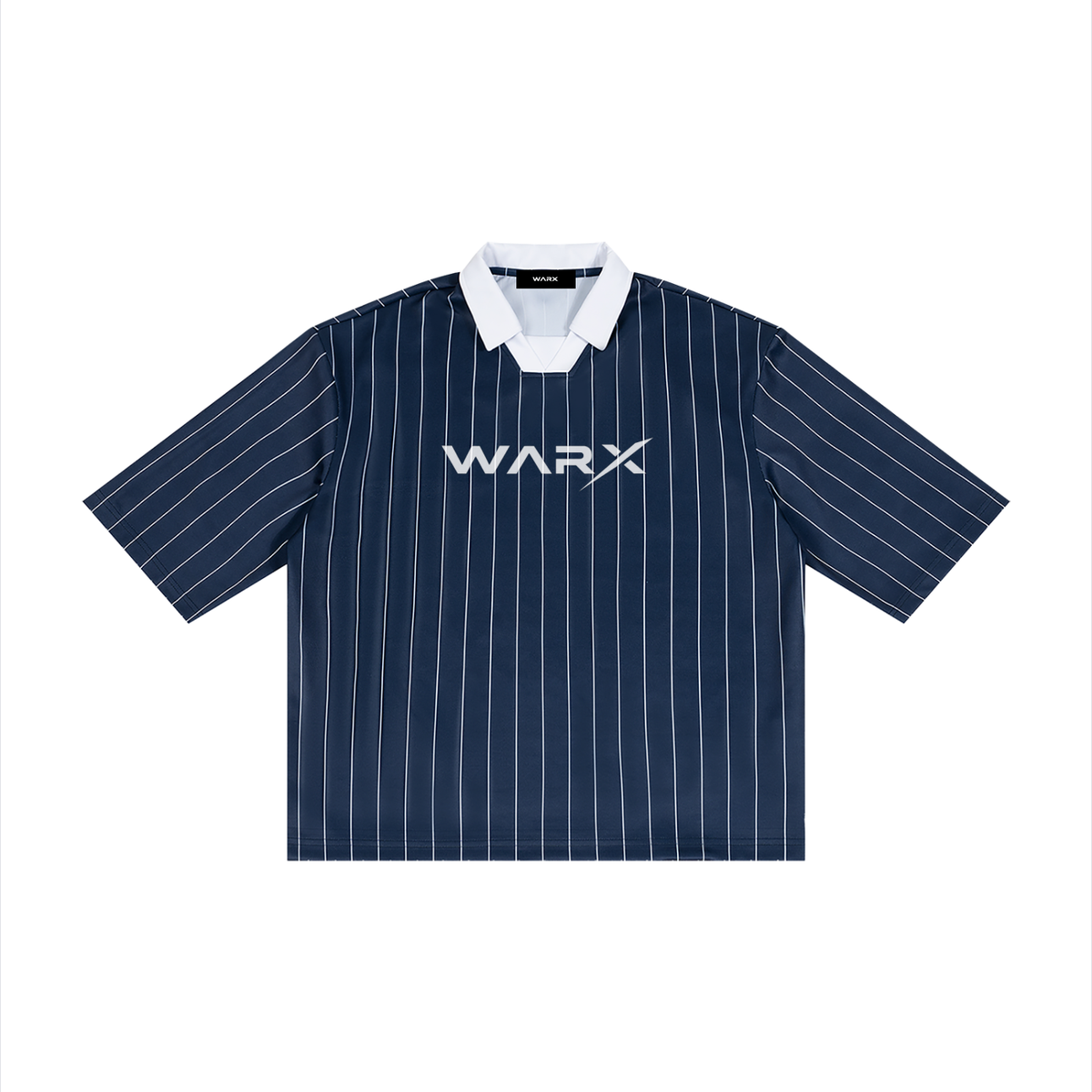 WARX Pinstripe Collared Soccer Jersey