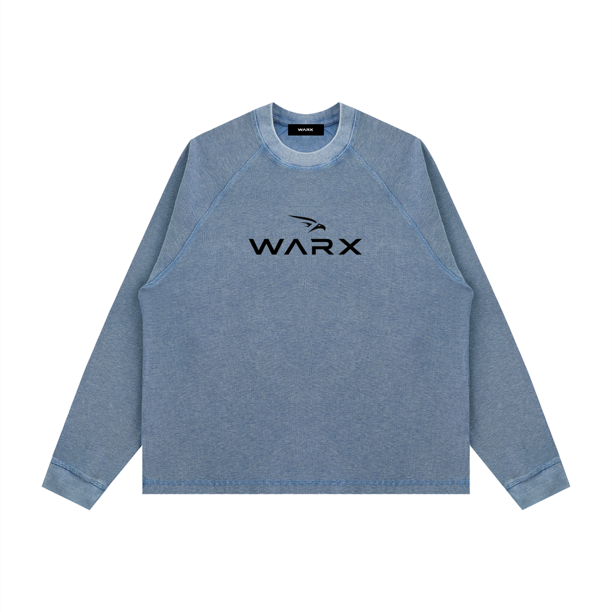 Unisex Vintage Wash Boxy  Waffle T-Shirt