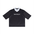 WARX Pinstripe Collared Soccer Jersey