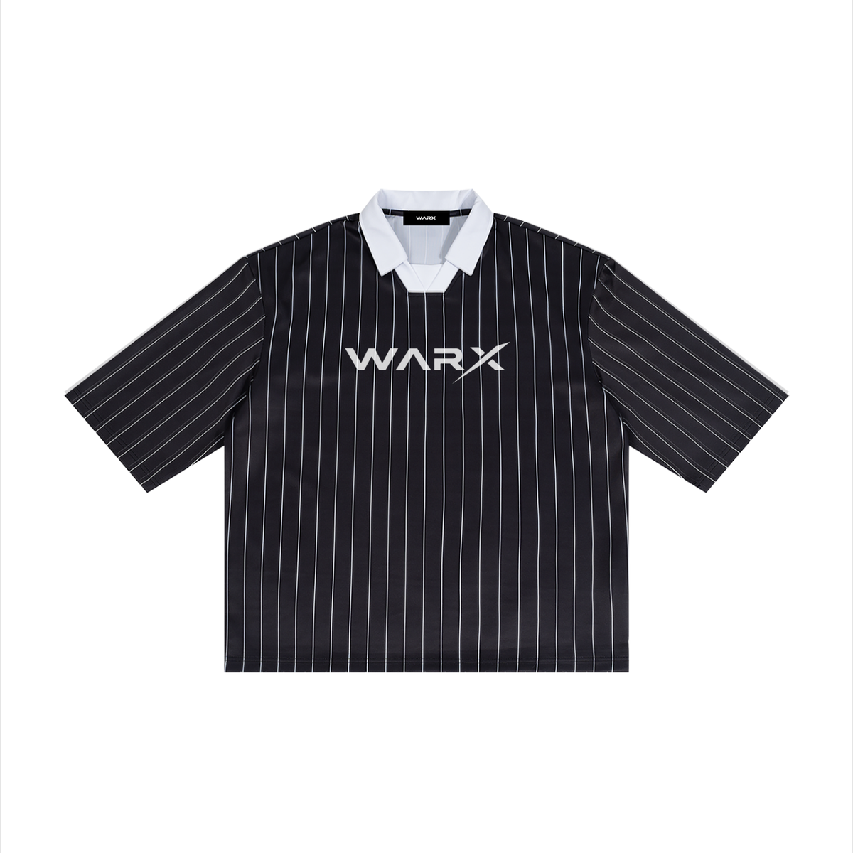 WARX Pinstripe Collared Soccer Jersey