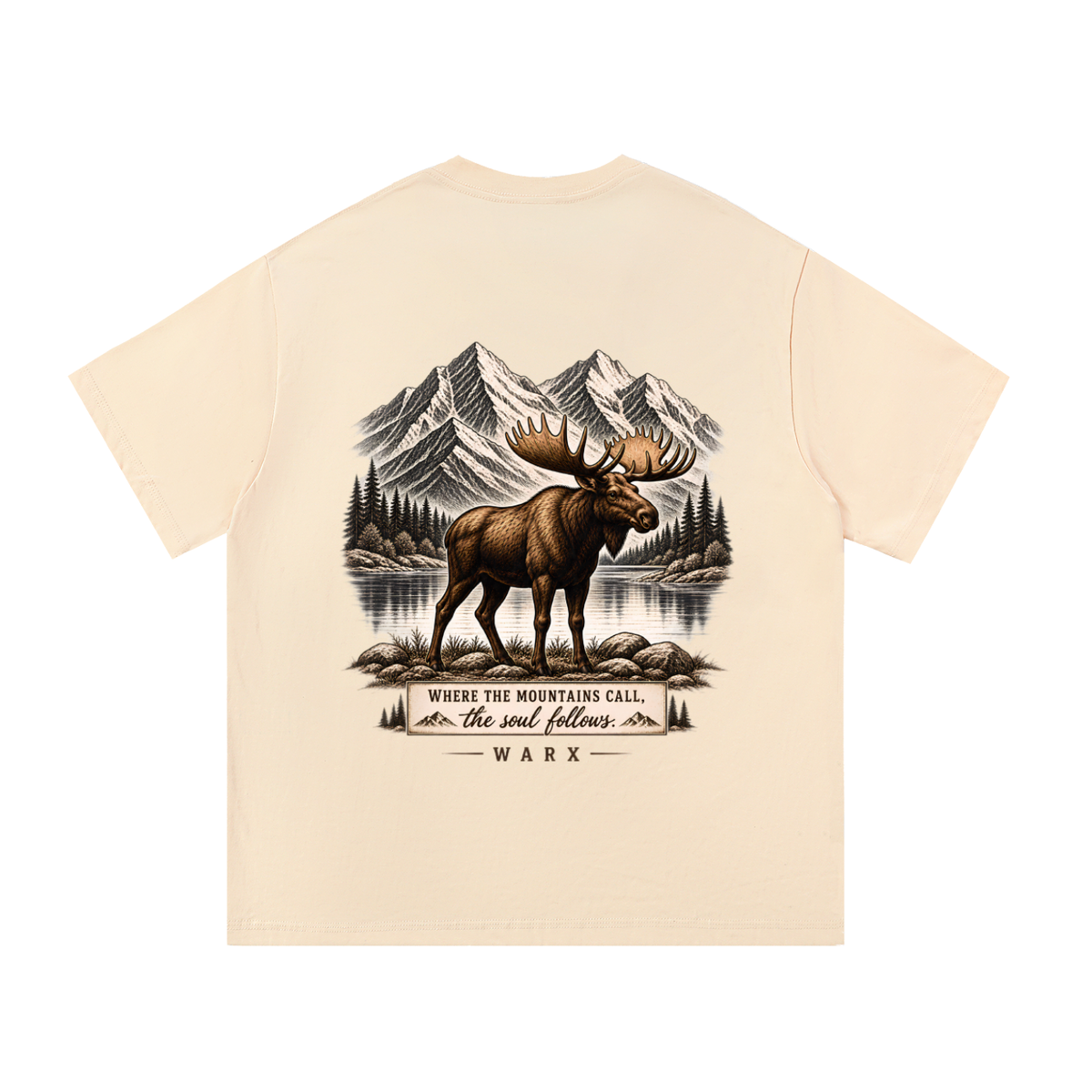 Moose & Mountain — WARX Unisex T-Shirt