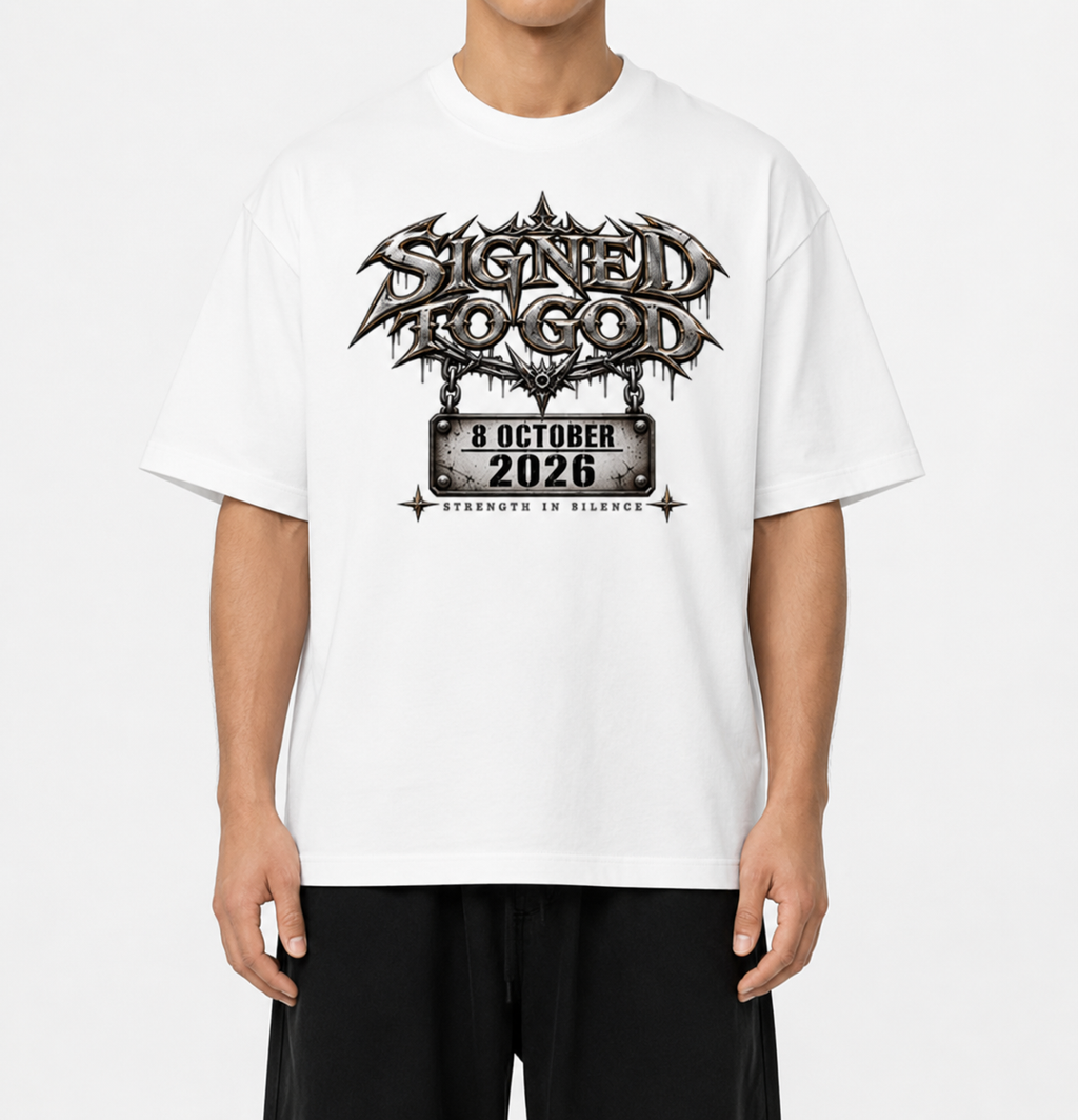 SIGNED TO GOD — 8 OCTOBER 2026 TEE