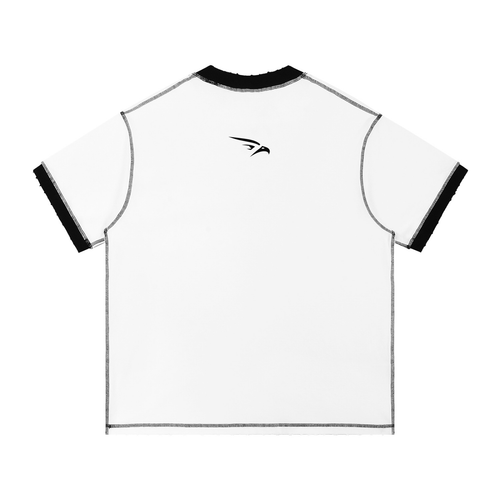 Contrast-Stitched Cotton T-Shirt