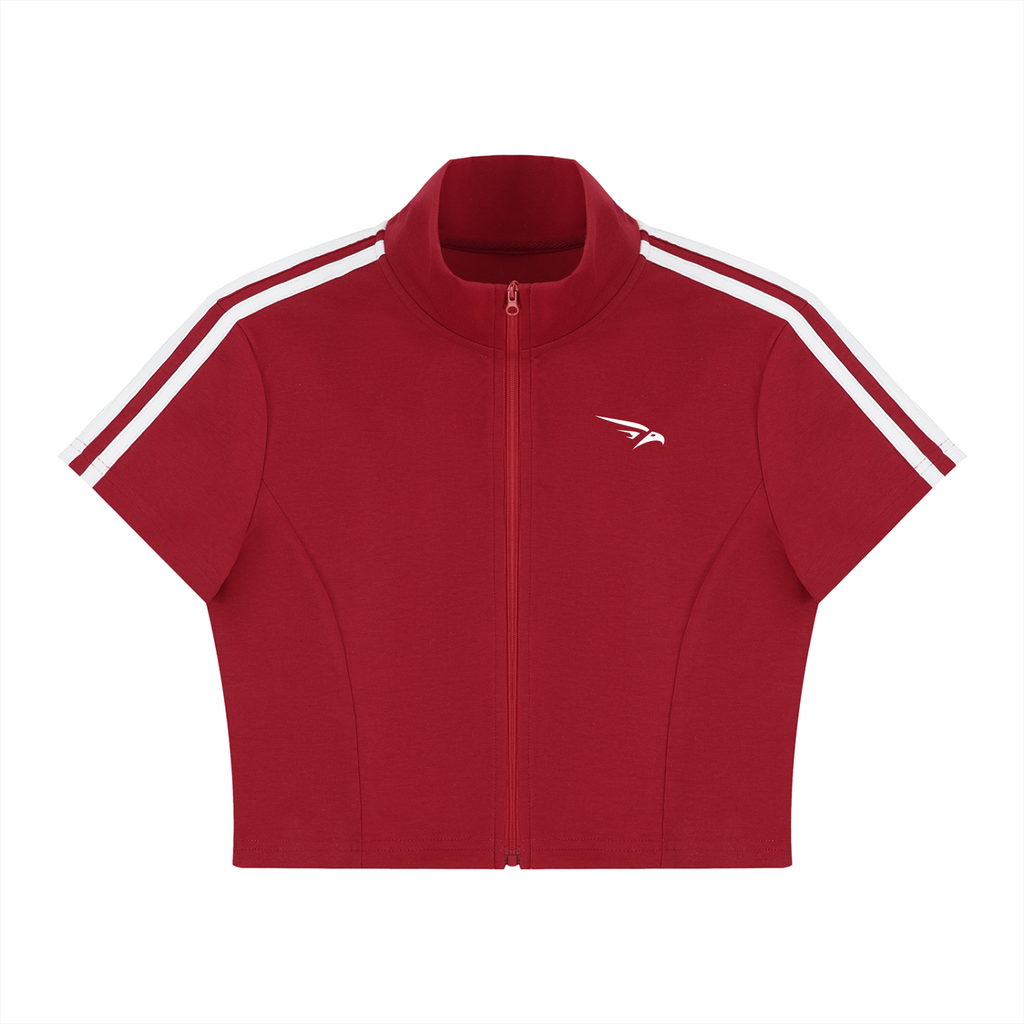 WARX Women’s Cropped Full Zip Tee