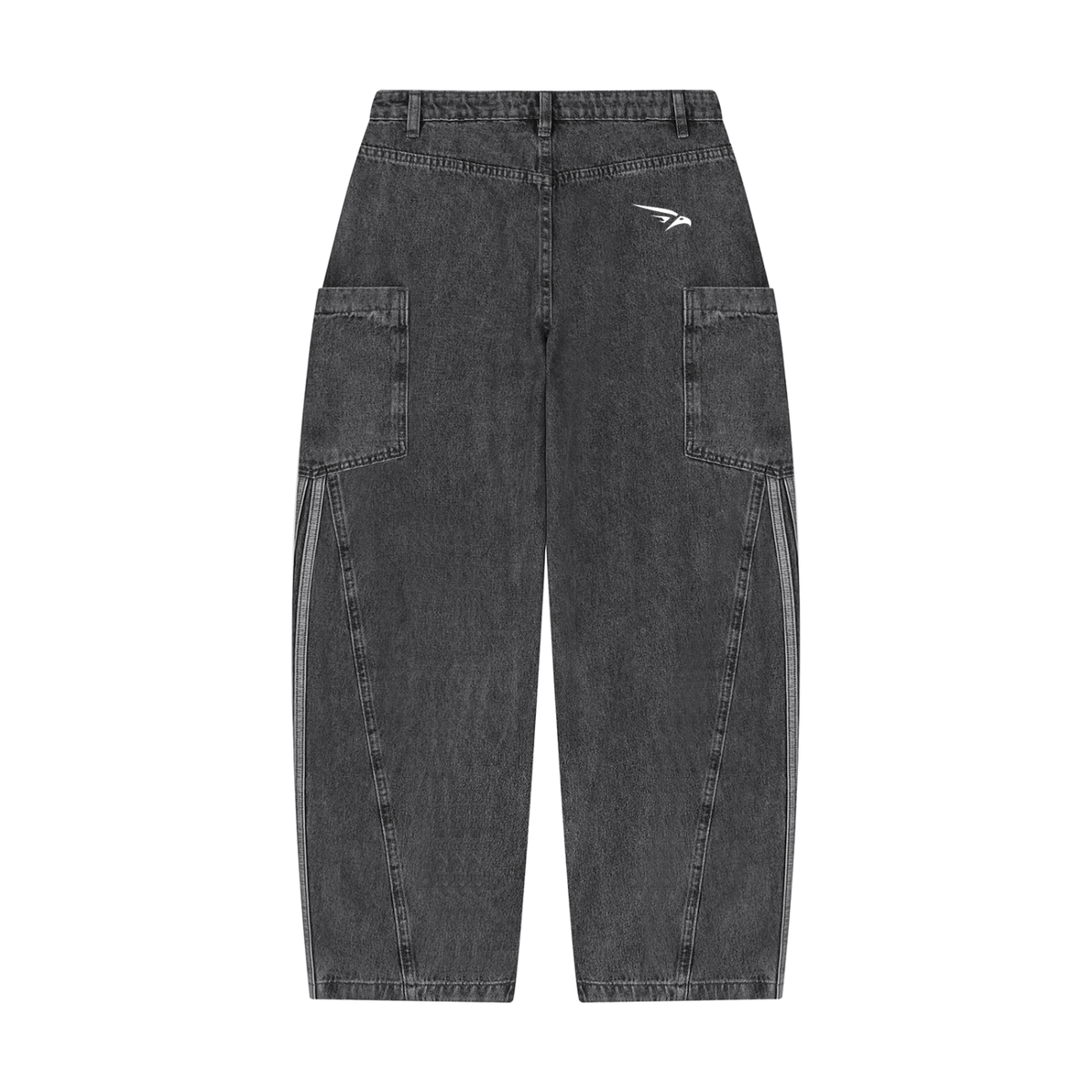 Women's Vintage Wash Barrel Leg Jeans