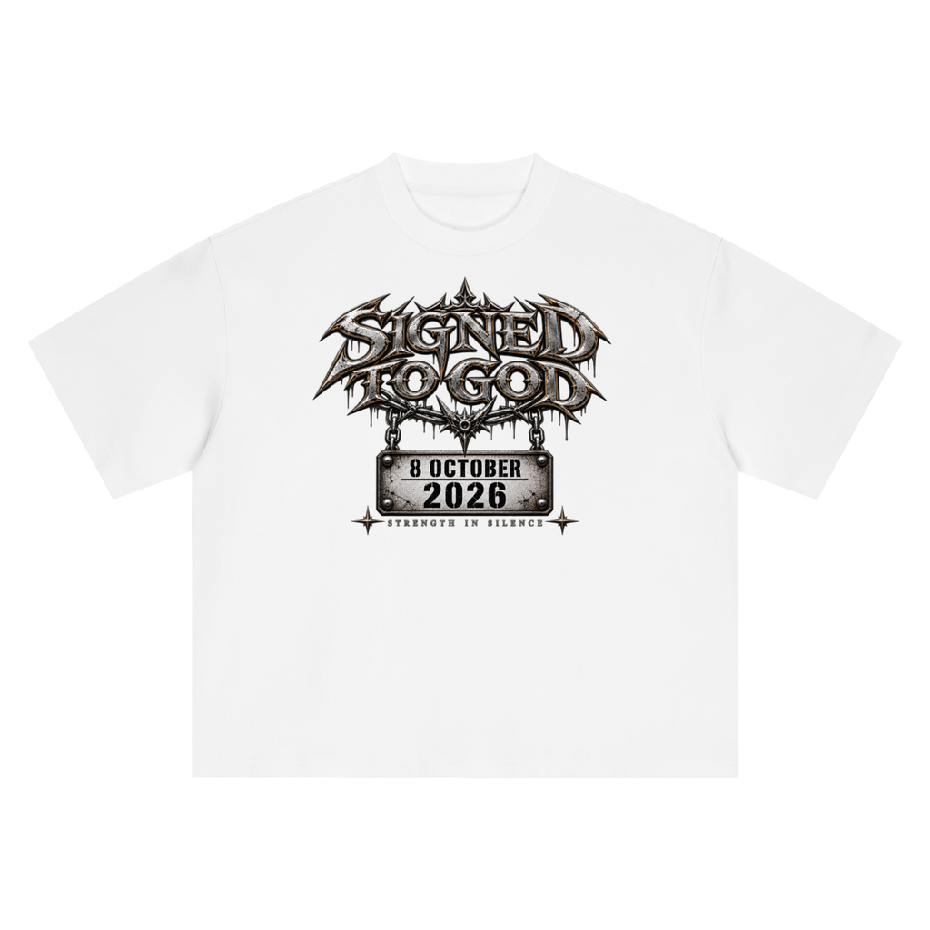 SIGNED TO GOD — 8 OCTOBER 2026 TEE
