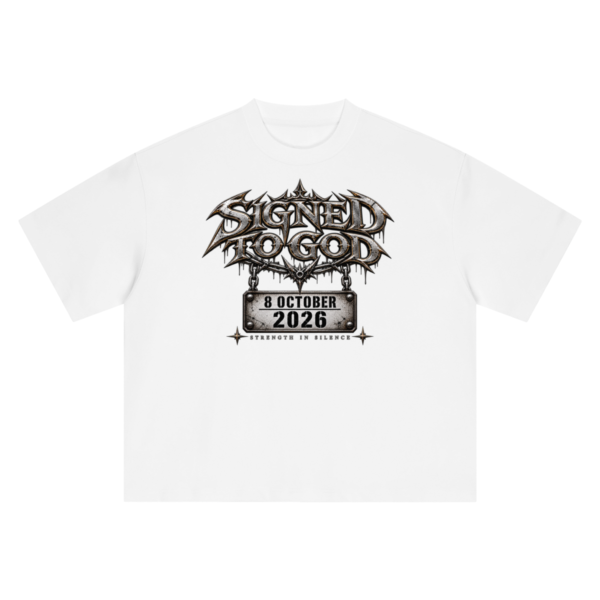 SIGNED TO GOD — 8 OCTOBER 2026 TEE