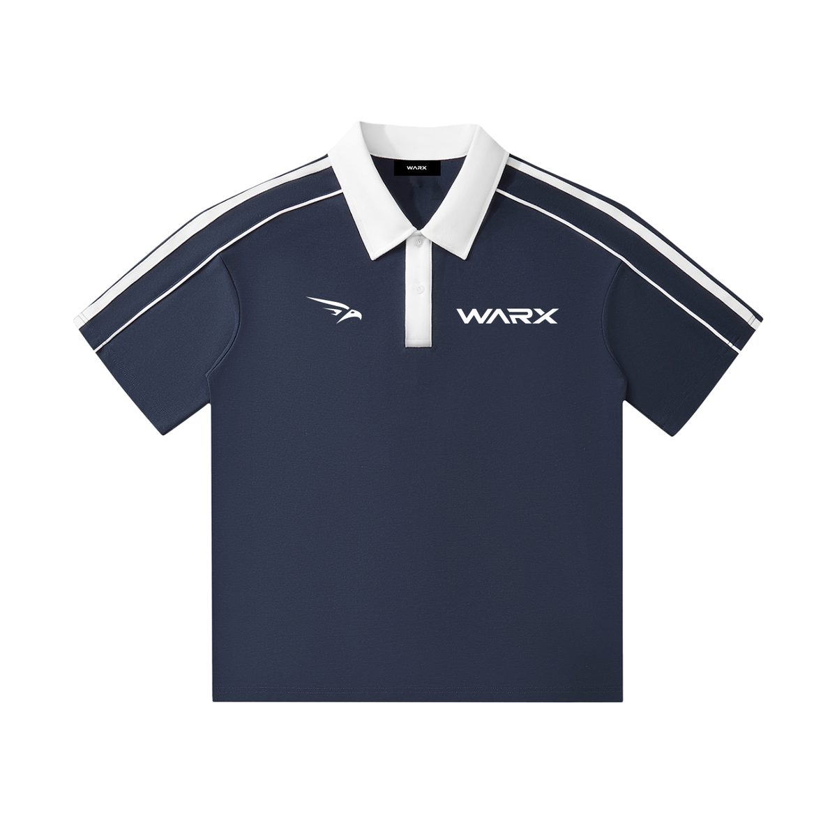 WARX Collar Short-Sleeve Polo Shirt