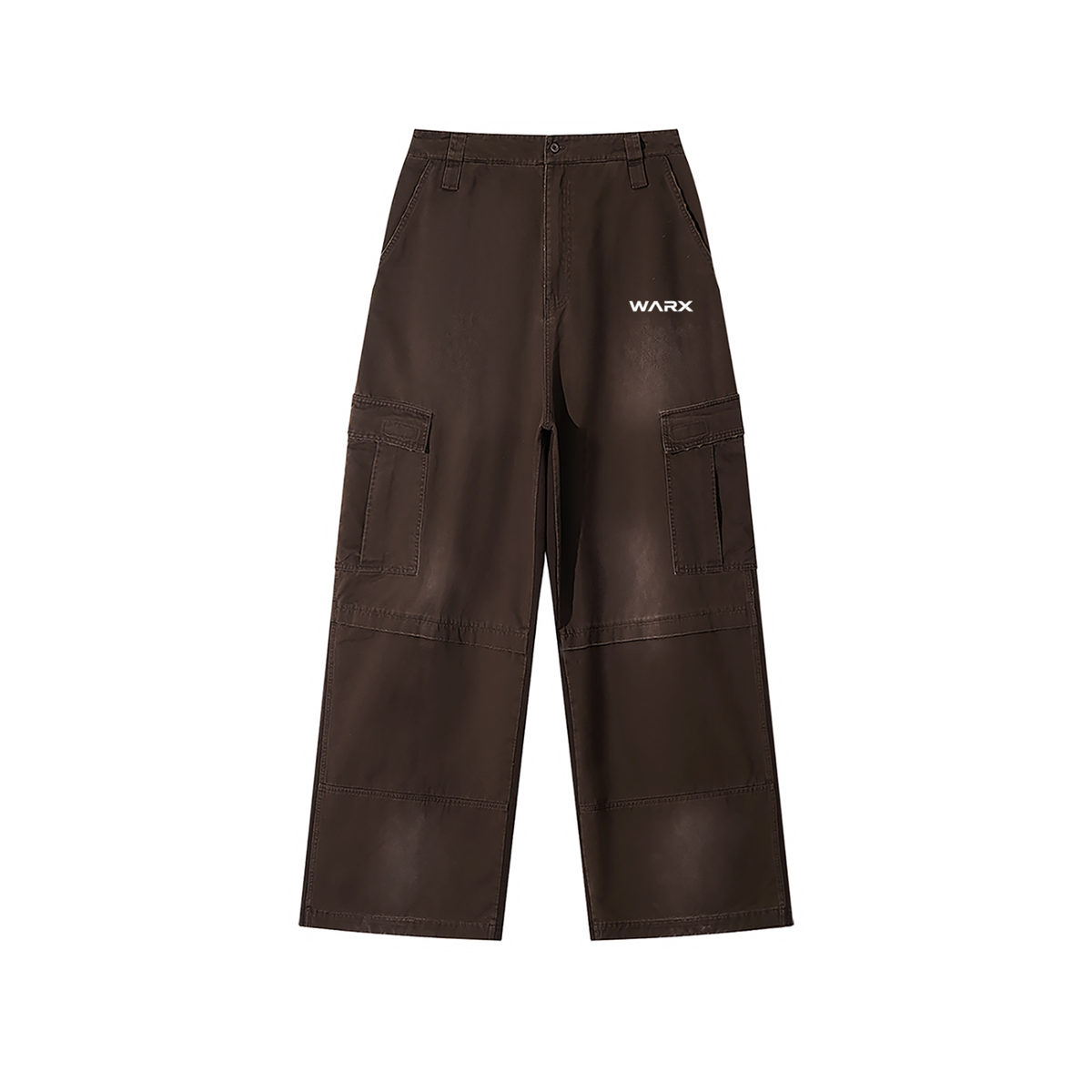 Unisex Sunfade Washed Fleece Cargo Pants