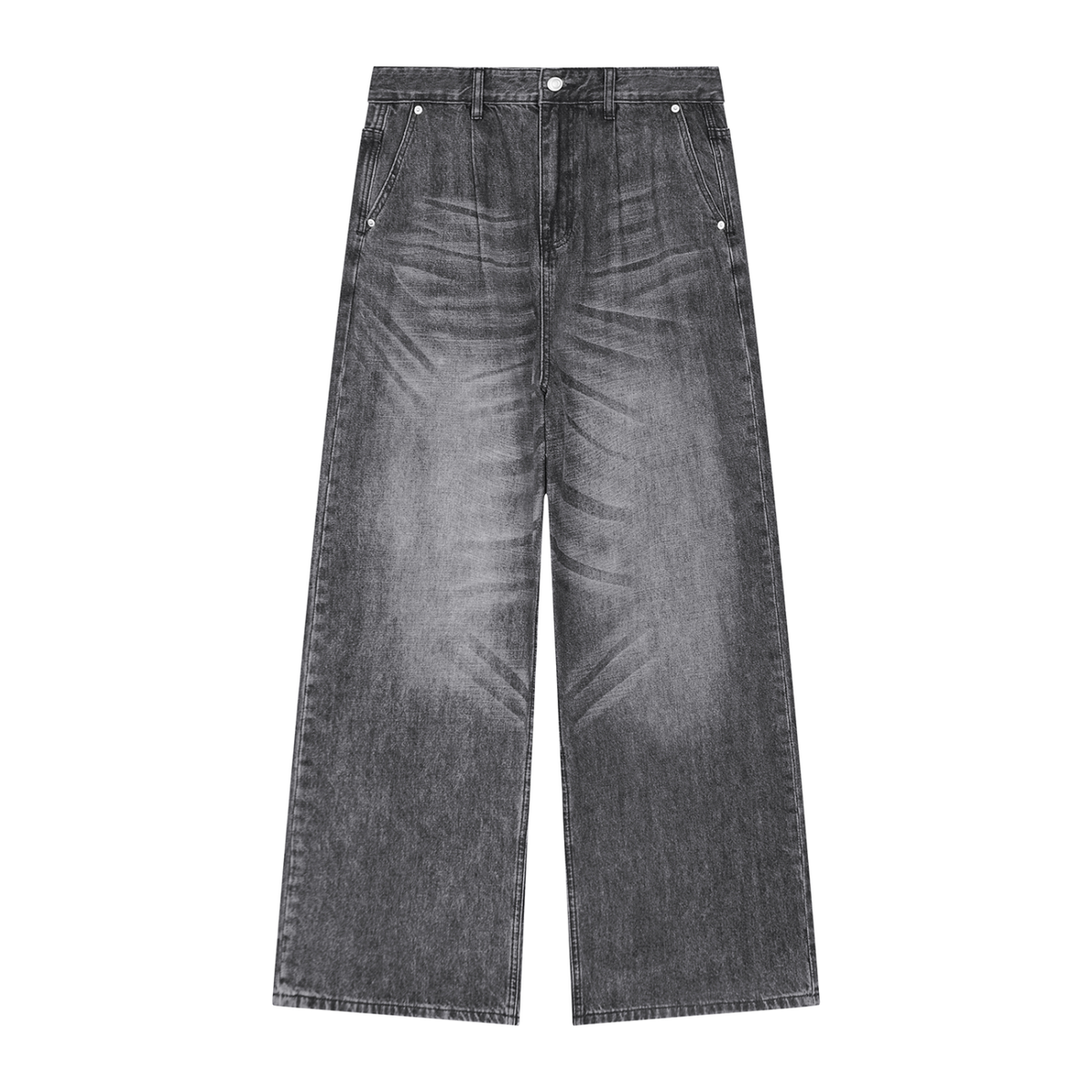 WARX Men's Vintage Wash Denim Jeans