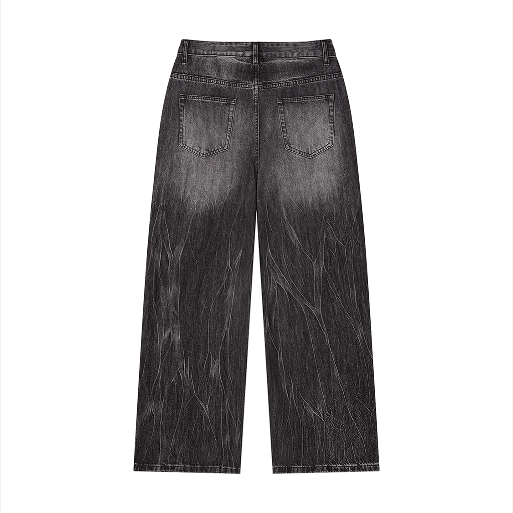 WARX Vintage Wash Wide Leg Jeans