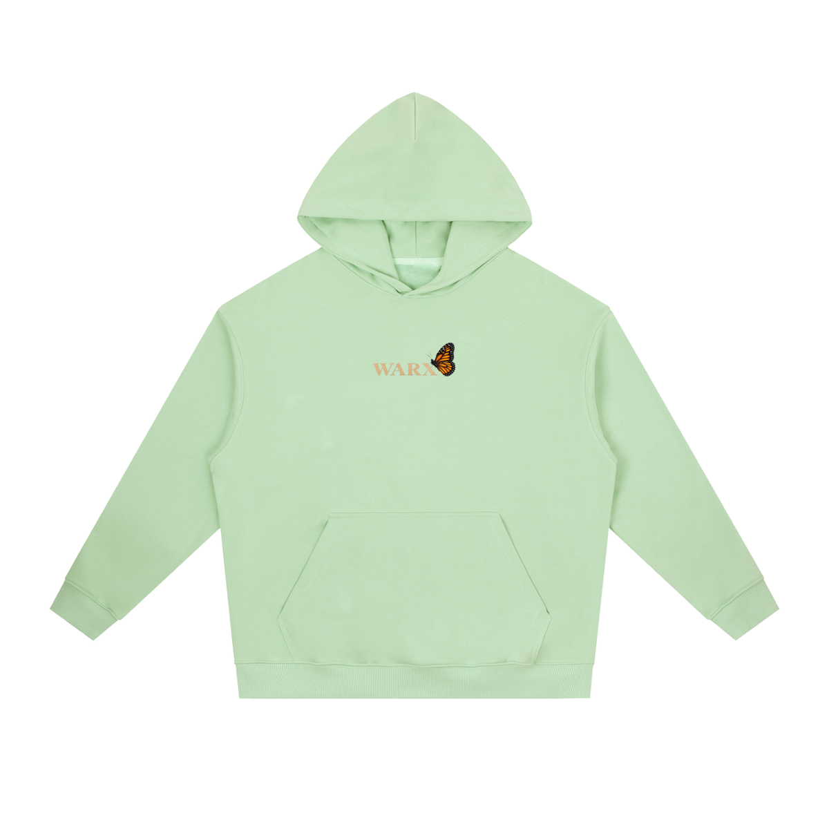 Women’s Butterfly Flower Heavyweight Drop-Shoulder Hoodie