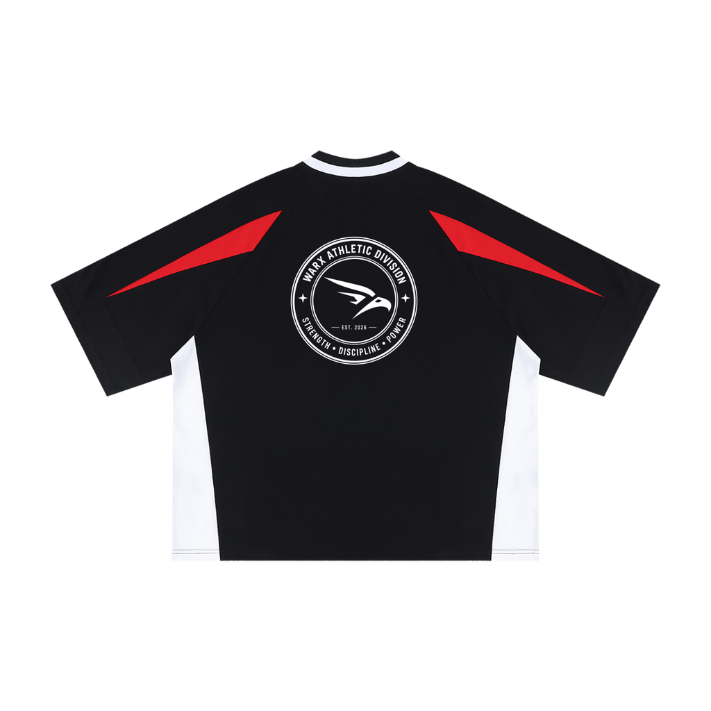 WARX Oversized Raglan V-Neck T-Shirt