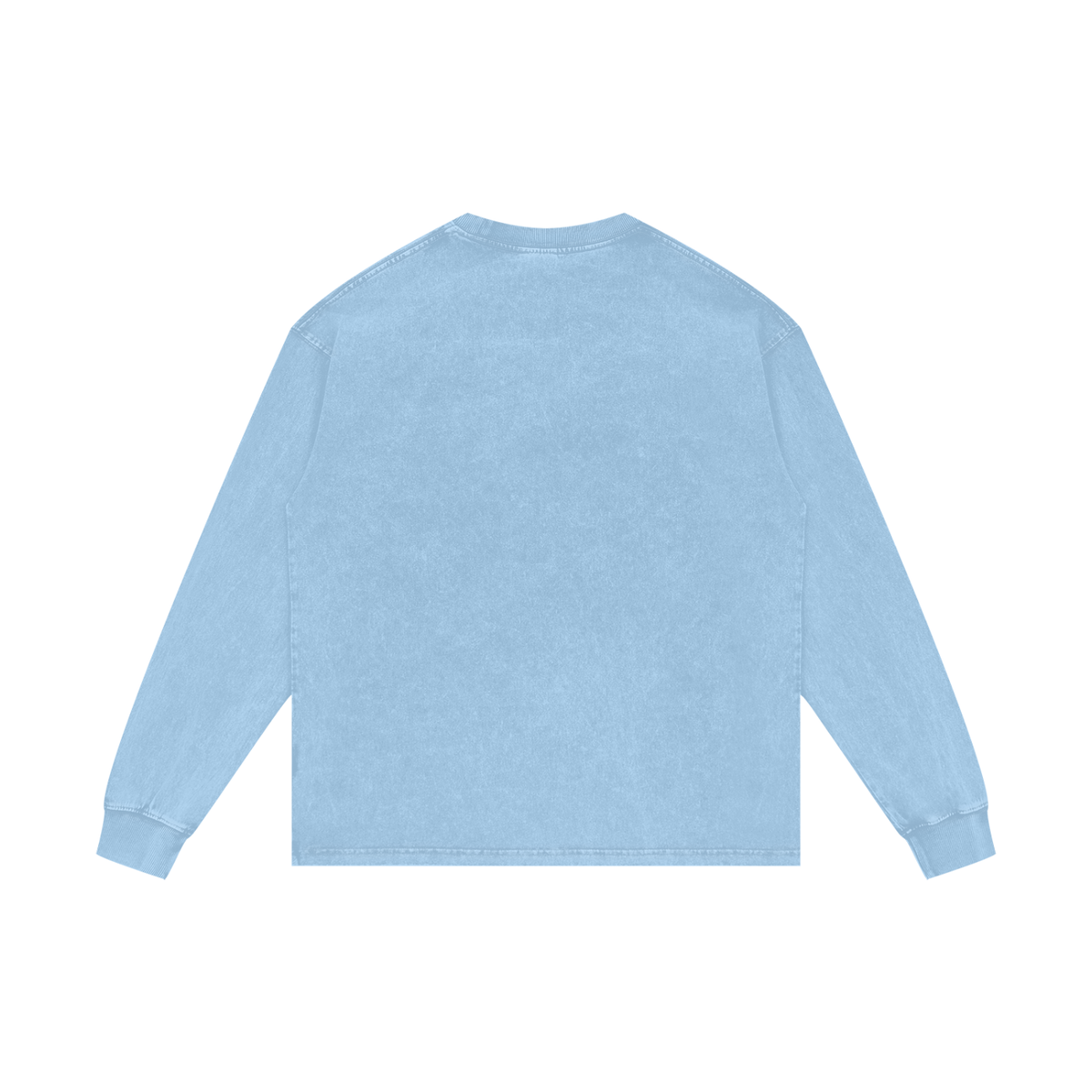 WARX Acid Wash Oversize Long Sleeve T-Shirt