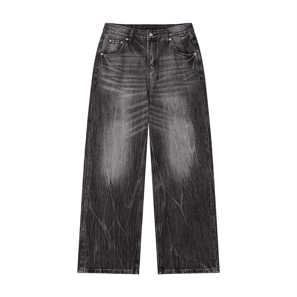 WARX Vintage Wash Wide Leg Jeans