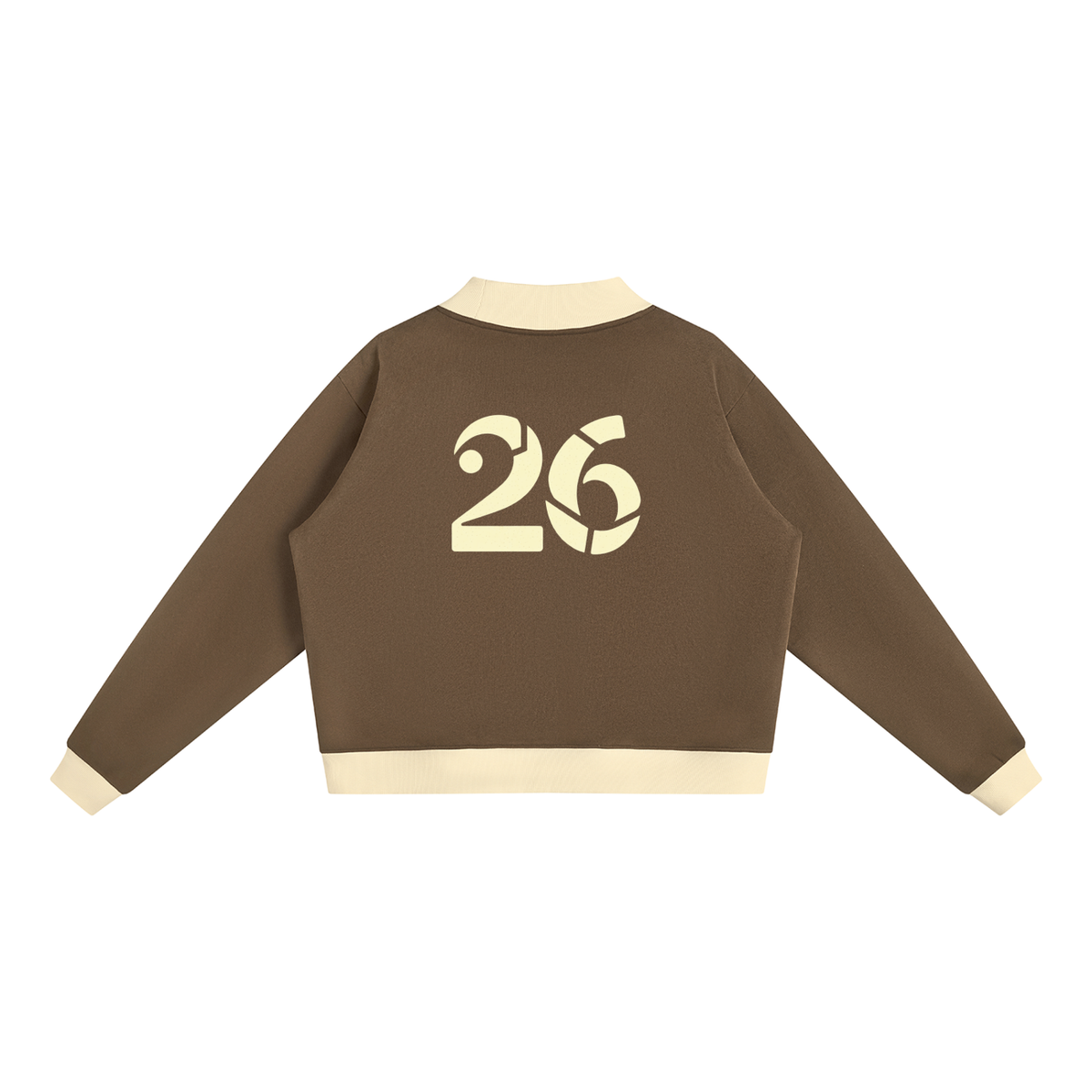 Women’s Mock Neck Crewneck Sweatshirt