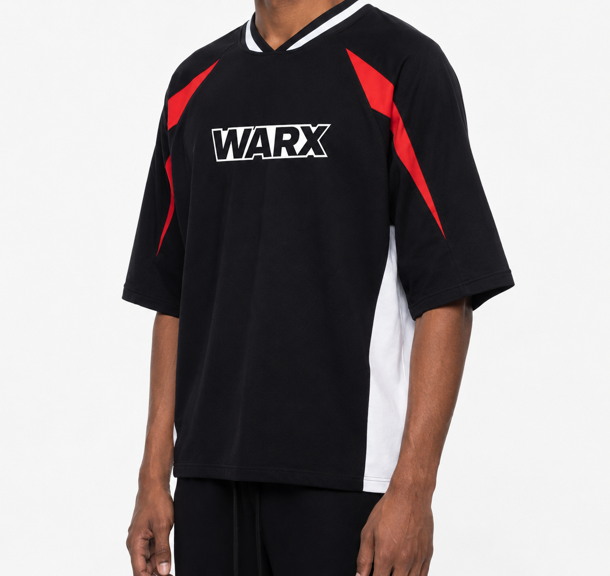 WARX Oversized Raglan V-Neck T-Shirt