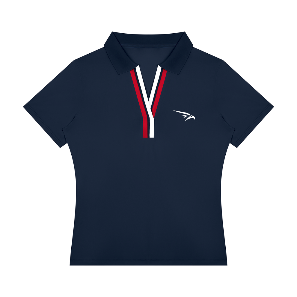 Women’s Color Block Polo Shirt