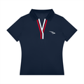 Women’s Color Block Polo Shirt