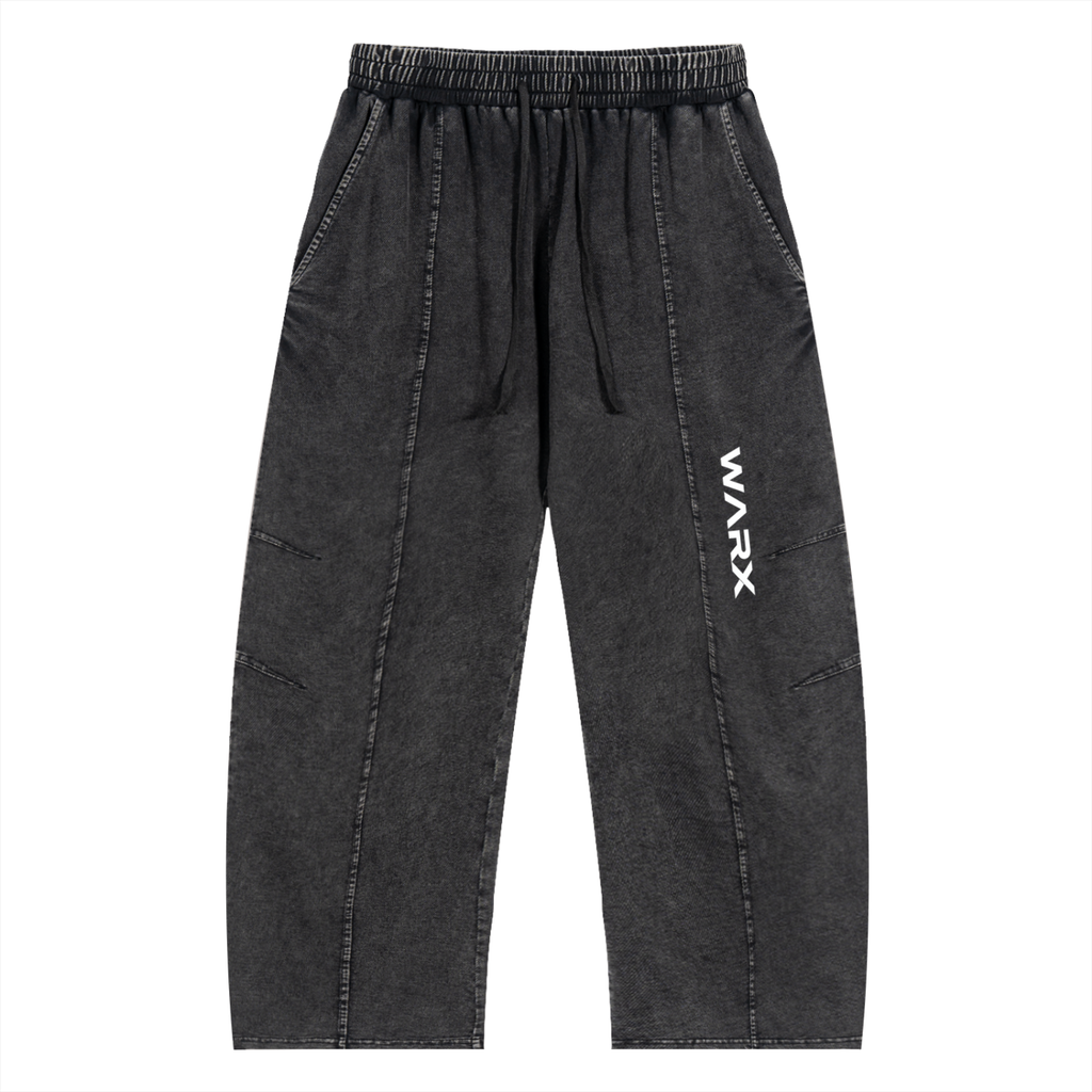 WARX Snow Wash Drawstring Cotton Pants