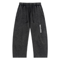WARX Snow Wash Drawstring Cotton Pants