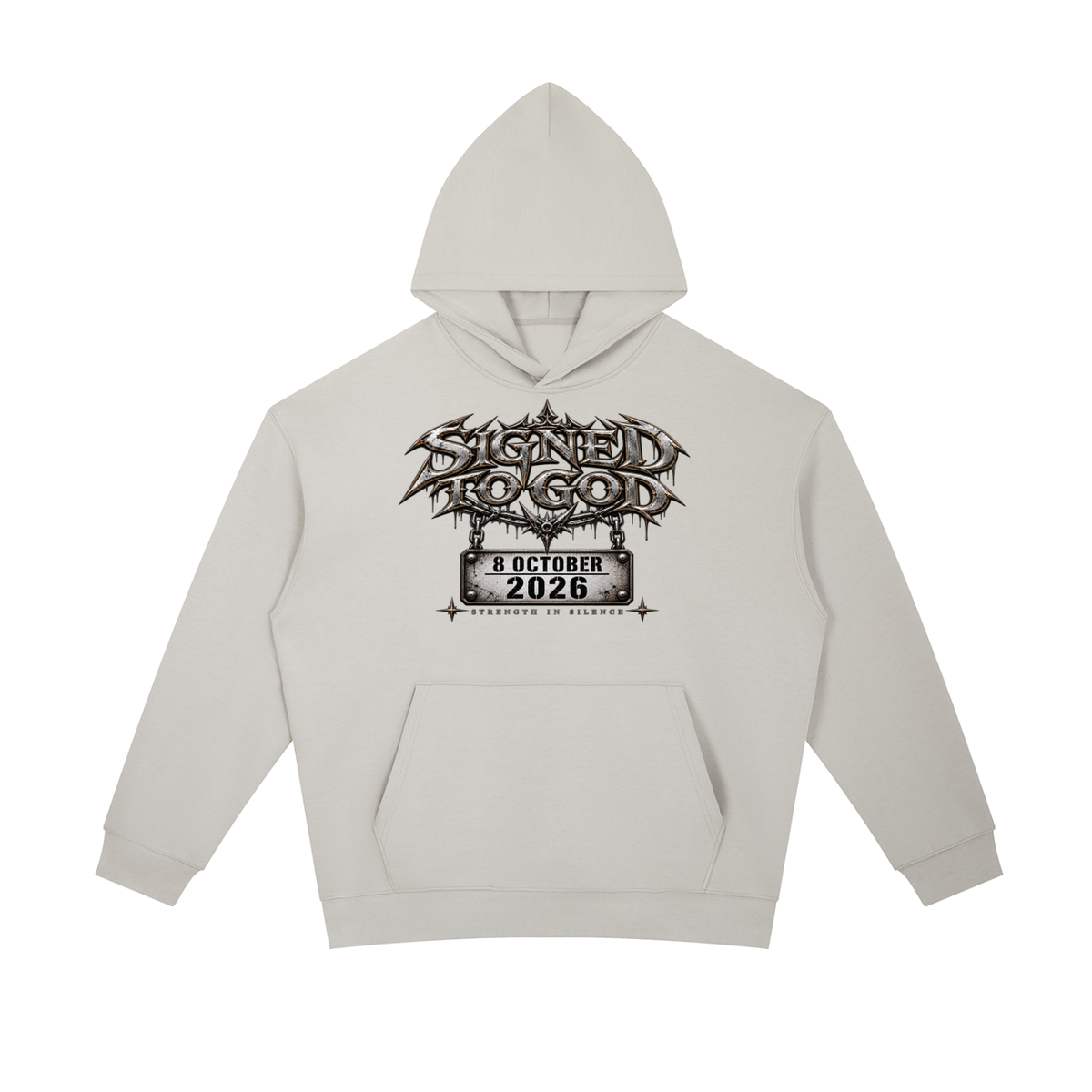 SIGNED TO GOD — 8 OCTOBER 2026 Hoodie