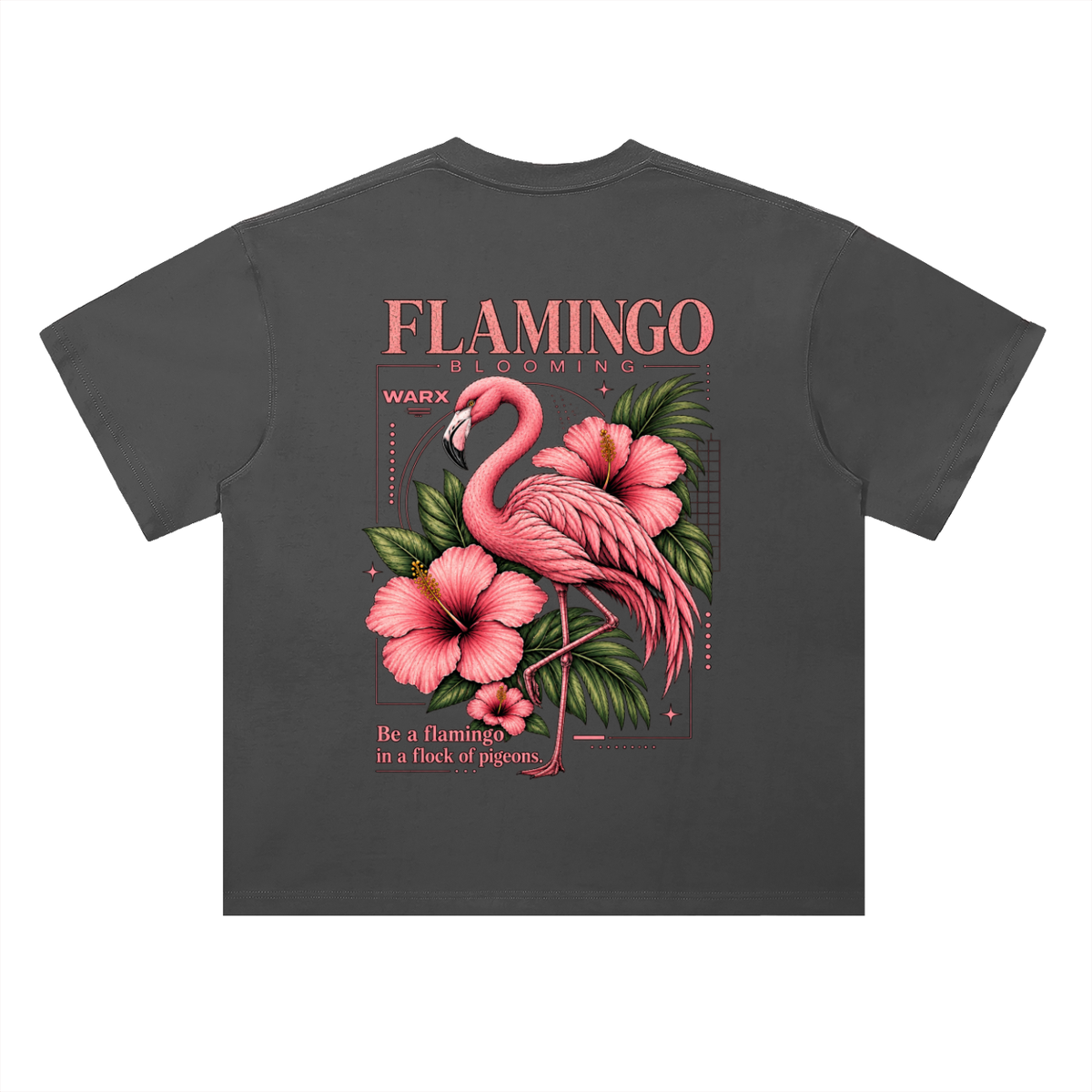 Warx Flamingo Cotton T-Shirt