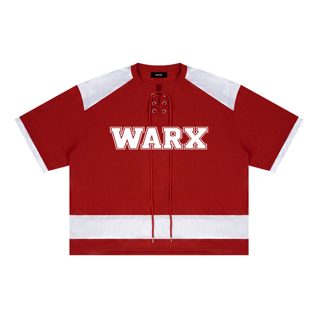 WARX Raglan Sleeve Mesh Boxy T-Shirt
